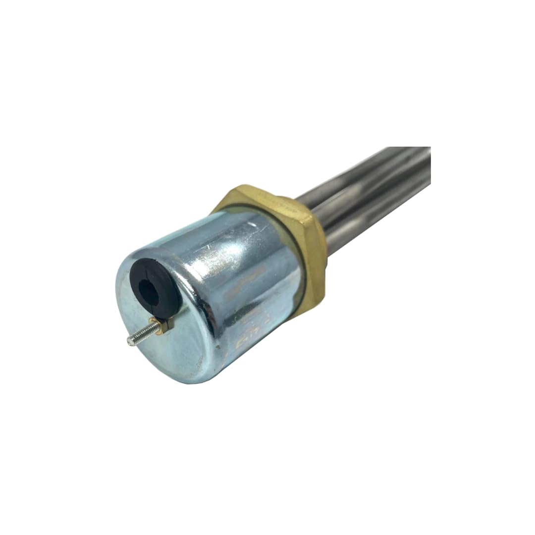 Resistencia de Inmersión rosca 6000W 230V | Longitud 315MM | Incoloy 800 | Recambio Depósito Industrial | Termo Eléctrico