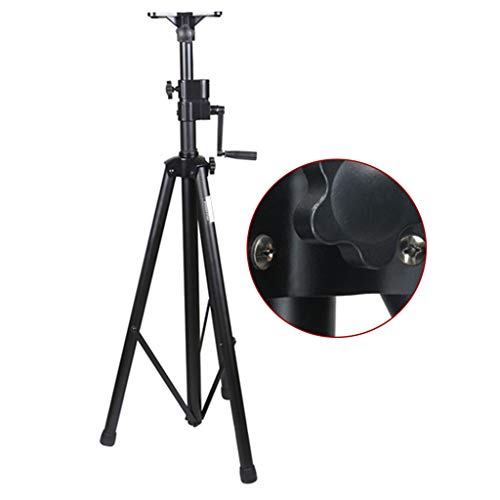 Handkurbel Lautsprecherhalterung Professionelle Lautsprecher Stativhalterung Audio Hubgerüst for Metalltechnik Natur Heben und Keine Anstrengung