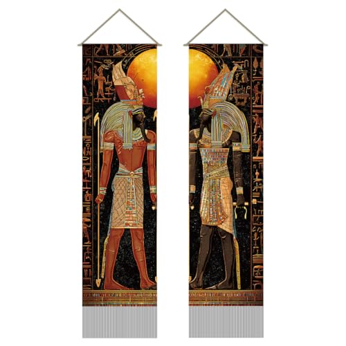 Dimensioni adatte: ogni arazzo lungo verticale misura circa 33 pollici di larghezza e 116 cm di lunghezza. La dimensione è perfetta per la decorazione della casa: non sembrerà troppo grande e invadente, né troppo piccola, troppo decorativa, permette di completare le vostre diverse visioni di arredamento