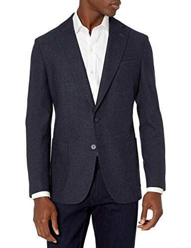 Robert Graham Men's Clark Woven Sportcoat, Navy, 40 #TOP19