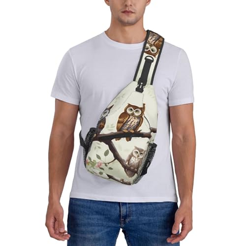 Bolso cruzado para hombre tipo bandolera negro miniatura 7