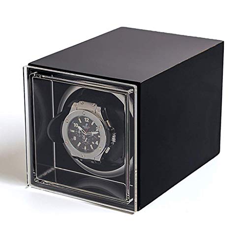 JHSHENGSHI Remontoir de Montre Remontoir de Montre de Voyage Unique, boîte de présentation de Remontoir de Montre, boîte de Rangement à Rotation Unique, Cadeau de Vacances Cover