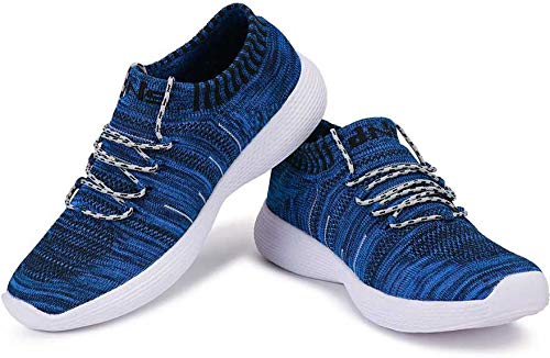 running shoes blue colour