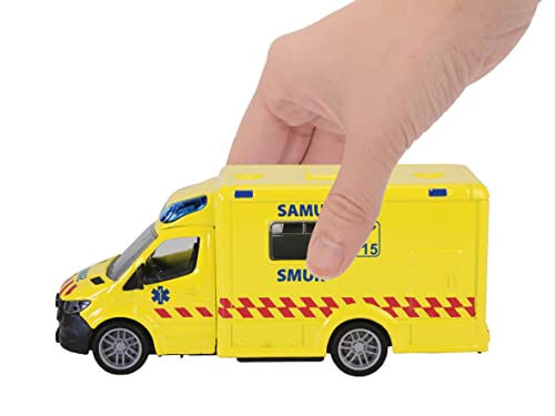 Véhicule Majorette GS Mercedes Ambulance 15 cm - vue 9