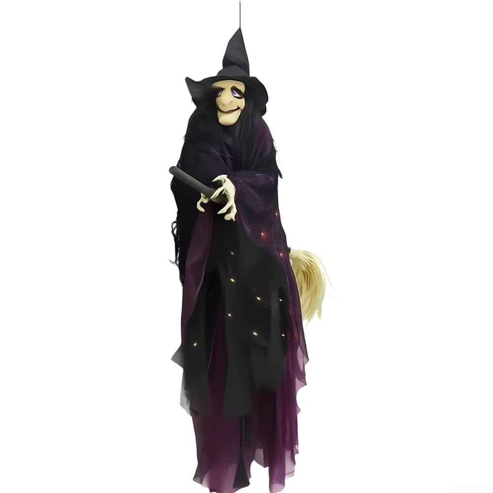 Decorazione strega da appendere per Halloween