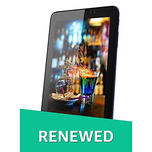 Image of (Refurbished) Micromax Canvas Tab P701 Tablet (7 inch, 8GB, Wi-Fi+ 4G with Voice Calling), Grey