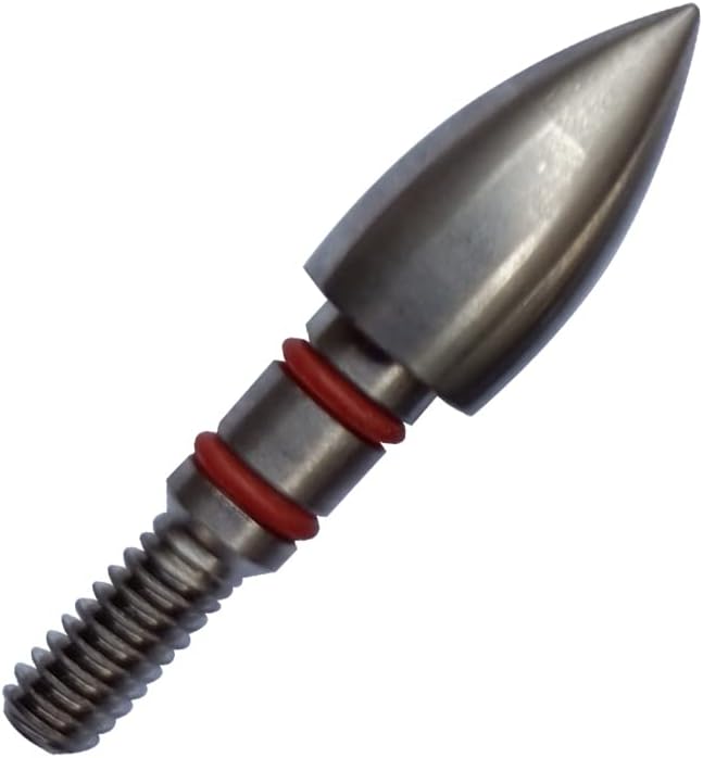 100 Grains Field Points,Stainless Steel Archery Field Points Screw in Archery Field Tips (12 Pack) (5/16″ 100 Grains) : Sports & Outdoors
