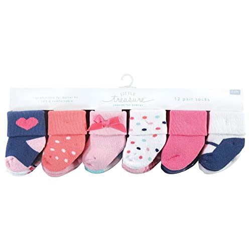 Image of Little Treasure baby-girls Newborn Socks