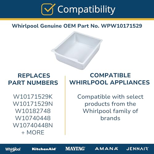 Whirlpool pieza original cubeta fabricadora hielo miniatura 3