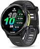 Garmin Forerunner® 970, 47mm, Carbon Gray DLC Titanium, Negro/Blancogris | Smartwatch GPS premium para running y triatlón, pantalla AMOLED, linterna integrada, navegación mejorada 2
