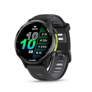 Garmin Relógio Forerunner 970 Preto 47mm com Monitor Cardíaco de Pulso e GPS