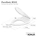 Kohler PureWash M300 Manual Elongated Bidet Toilet Seat, Chrome Handle, Quiet-Close Lid Prevents Slamming, Toilet Bidet, Easy Installation with Quick-Release Hinges, Self-Cleaning Wand