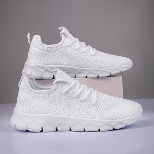 Image of YITUHIO Mens Running Shoes Fashion Sneakers Tennis Walking Shoes Lightweight Athletic Gym Workout Shoes