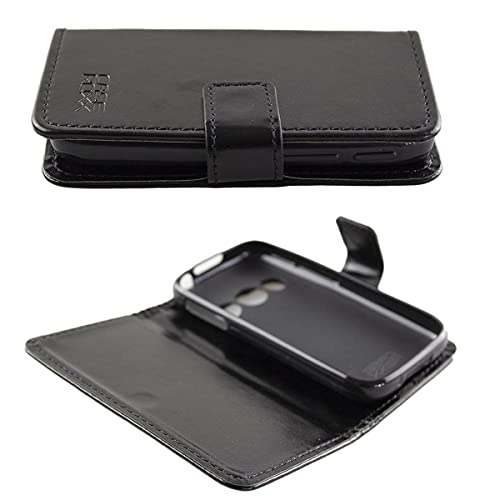 caseroxx Bookstyle-Case for Alcatel 2019G / 2020X, Cover, faux leather, black, Card Slots & Magnetic Closure