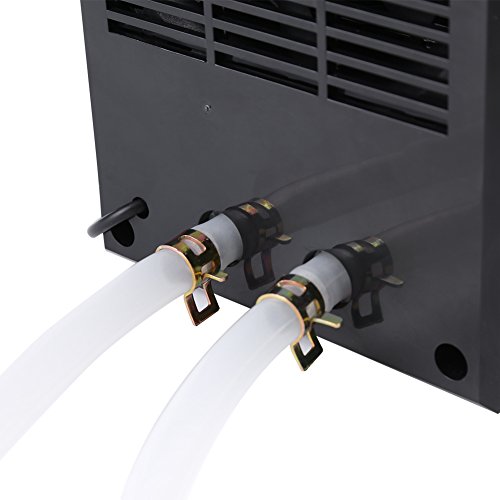 Yosooo Aquarium Thermostat, 100-240V Digital Fish Tank Water Cooling Heating Machine Fish Tank Chiller Heater for Small-Scale Refrigeration Heating Aquaculture(STC-200 35L)