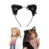 [WinJapan] 猫耳 カチューシャ 軍服 ロリータ コスプレ ネコミミカチューシャ ハロウィン アーニャ (黒)