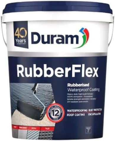 Duram Rubberflex Waterproof Coating | 20L, Charcoal