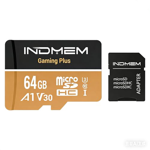 Micro SD�J�[�h 64GB �����p�t�H�[�}���X (�ǂݎ��90MB/�b�A��������30MB/�b)�A�f�W�^����჌�t�A�h���[���A�A�N�V�����J�����A�|�[�^�u���f�o�C�X�ɑΉ� (microSD�J�[�h1��+�A�_�v�^�[1��)