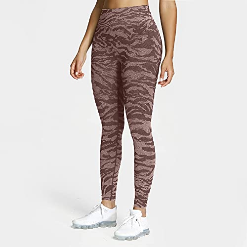 Aoxjox Women's Scrunch Butt Lifting Adapt Animal Seamless Leggings Booty High Waisted Workout Yoga Pants (Coffee, Small) #TOP3