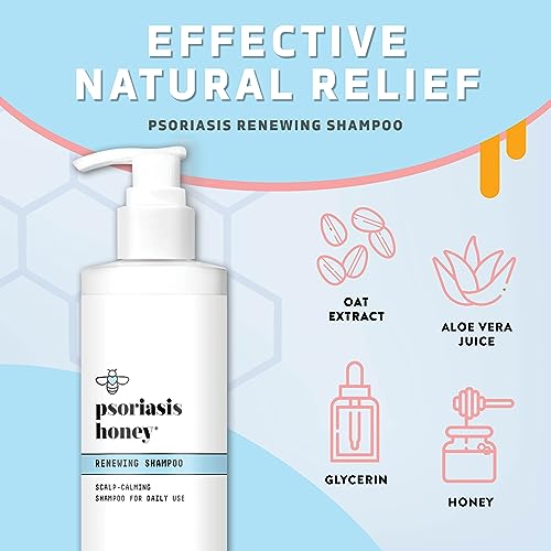 Psoriasis Honey Renewing Shampoo - Itchy & Dry Scalp Treatment thumb #1