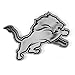 NFL Detroit Lions Chrome Automobile Emblem