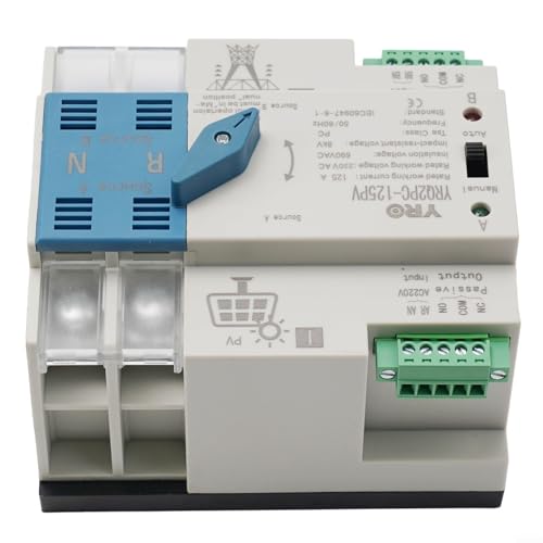 Commutateur de transfert automatique pour solaire et maison