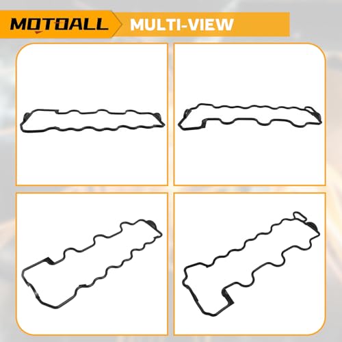 Image of MOTOALL 1120160221 Engine Valve Cover Gasket Fit for Mercedes Benz E280 E320 C240 C280 S320 S350 ML320 ML350 01-06 for Chrysler Crossfier 2004-2008 Replaces 1120160321