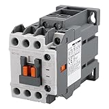Baomain 3 Pole Magnetic Contactor, 25A Ith 24V DC Coil, 1NO1NC Auxiliary Contact, DIN Rail Mount, UL Certified (9b-24VDC)