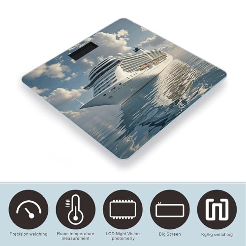 Báscula Digital Inteligente de Baño con Gran Pantalla miniatura 3