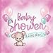 Baby Shower Livre d'Or: Pour les filles I Avec nounours et ballons roses I It's a Girl I Questions et souhaits créatifs pour le bébé I Cadeau pour la fête du bébé I Idée cadeau pour les parents