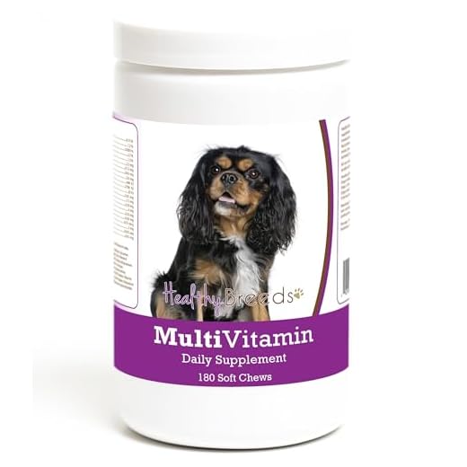 Healthy Breeds Cavalier King Charles Spaniel Multivitamin Soft Chew for Dogs 180 Count
