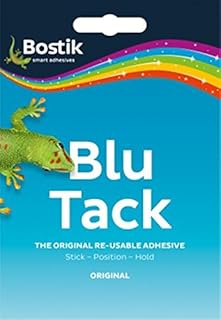Blu Tack Original Reusable Adhesive Bostick Blue Tac Pack Home Office Use New