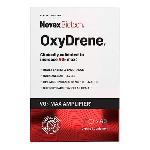 Novex Biotech Oxydrene NAD+ Enhancer - Natural Supplement Promoting Metabolism and Cardiovascular Support for Men and Women - (60 Capsules) Cover