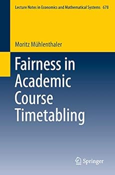 Paperback Fairness in Academic Course Timetabling Book