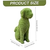 Zoom IMG-1 ornamento del cane affiorato seduto