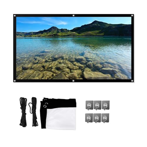 Pantalla proyector plegable 200 pulgadas 4:3 HD portátil