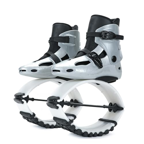 Jumps Botas Zapatillas De Salto con Hebilla Ajustable, Zapatillas De Rebote De Bajo Impacto For Entrenamiento De Resistencia Física(XL 41-43EU)
