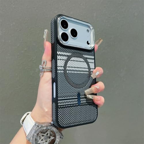 Coque iPhone 17 magnétique noire pour le quotidien actif
