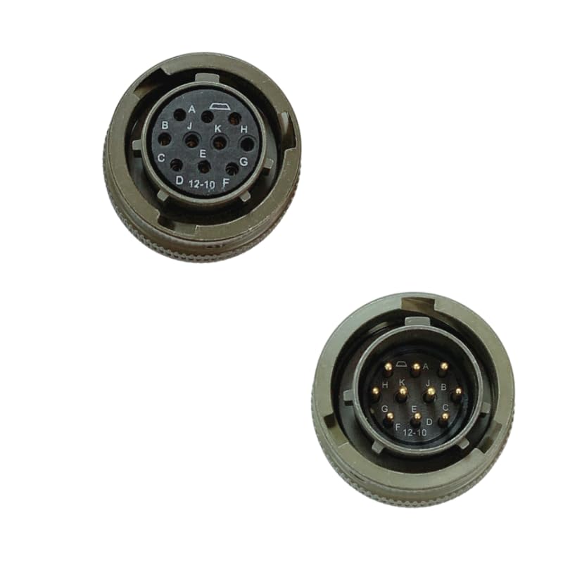 Conector enchufe aviación PT06E-12-10S impermeable