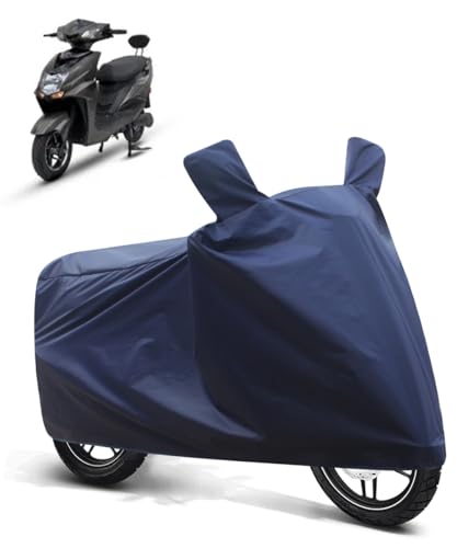 Image of FABTEC Two Wheeler UV Protection & Dustproof Bike Cover Compatible with NIJ Automotive Accelero R14 (Blue)