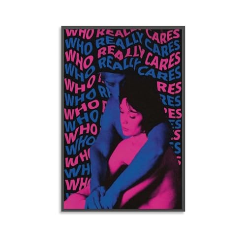 Who Really Cares TV Girl Poster Music Posters for Room Aesthetic Canvas Wall Art Bedroom Decor 12x18inch(30x45cm)