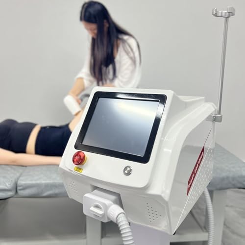 Depilador Láser de Diodo Unisex - Depilación Eficaz para Hombre (Barba) y Mujer, 100.000 Pulses, 10min por Zona - Refrigeración Suave, Piel Sensible Aprobado, CE, ROSH