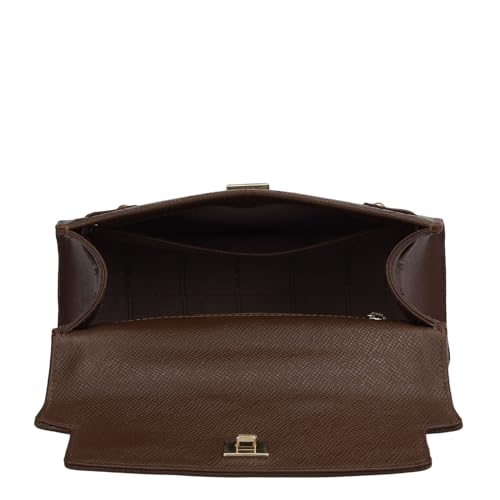 Image of Da Milano Leather Small Satchel