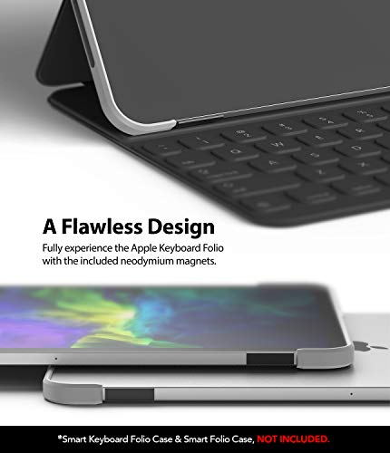 Image of Ringke Frame Shield Compatible with iPad Pro 11 inch Case (2020) - Matte Silver