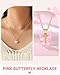 UNGENT THEM 8 Year Old Girl Birthday Gift, Gifts for 8 + Year Old Girls Necklace Jewelry Ages 8-10 Happy 8th Birthday Decorations Ideas Present