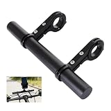 Extension de Guidon de Vélo, 20 cm Double Rallonge de Guidon de Vélo en Alliage D'aluminiu...