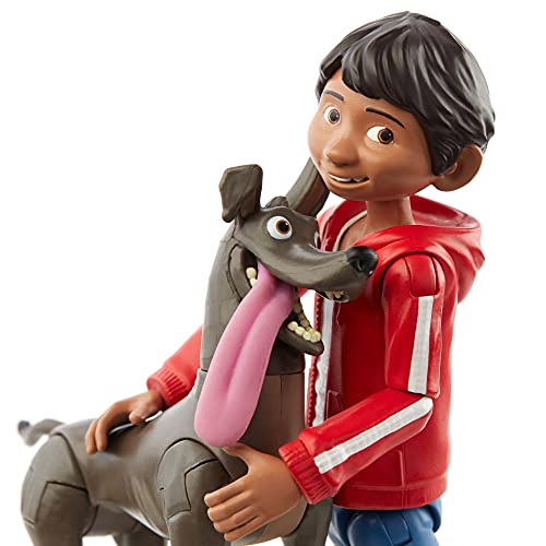 Mattel Disney Pixar Coco Miguel Action Figure, 5.6-In Movie Character Toy With 3.6-In Dante Dog Figure, Highly Posable With Authentic Design, Gift For Ages 3 Years Old & Up #TOP3