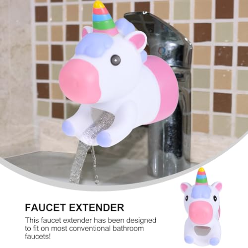 Image of jojofuny 1pc Extender Water spout Cover Bath spout Cover Faucet Safety Guard Bath tub Toddler Bath tub tub Toddler tub Sink Faucet Bath tubs for Baby Bathtub Animal PVC