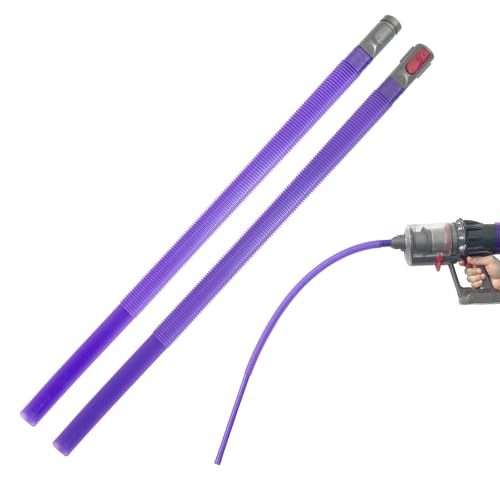 KENSHIRE Trocknerentlüftungsreinigungsset kompatibel mit Dyson DC30 DC31 DC34 DC35 V7 V8 V10 V11 V12 V15 Trockner Entlüftungsreiniger Schlauchaufsatz Trockner Fusselentferner langer Schlauchaufsatz