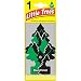 Car Freshener Little Tree Air Freshener Black & Green Black Forrest Scent